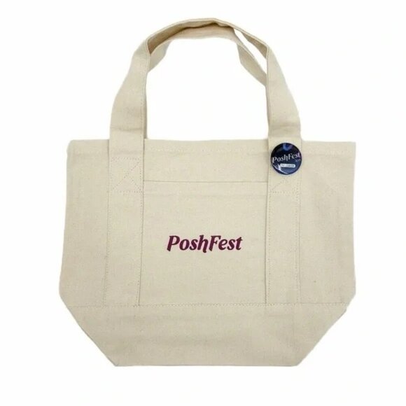 PoshFest 2025 Exclusive Swag Bag Tote, Stickers, Socks, Packaging + More - Picture 6 of 7